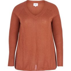 Swetry damskie: Sweter w kolorze brązowym
