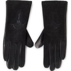 Rękawiczki Damskie JOOP! - 8275 Black 001. Czarne rękawiczki damskie JOOP!, bez wzorów, ze skóry. Za 349,00 zł.