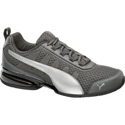 Buty męskie Puma Leader vt Mesh Puma popielate. Szare buty sportowe męskie Puma, z gumy, bez zapięcia, do biegania. Za 239,90 zł.