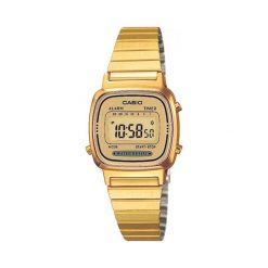 Zegarek CASIO - Vintage LA670WEGA-9EF Gold/Gold. Żółte zegarki damskie CASIO. Za 219,00 zł.