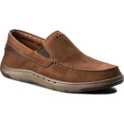 Półbuty CLARKS - Unmaslow Easy 261242527 Brown Nubuck. Brązowe bez kategorii marki Clarks, ze skóry. W wyprzedaży za 269,00 zł.
