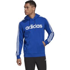 MĘSKA BLUZA ADIDAS ESSENTIALS (S). Bluzy męskie Adidas, s, w paski, z kapturem, bez rękawów, z kapturem. Za 229,99 zł.