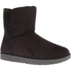 Buty zimowe damskie: Zimowe botki „Bellevue” w kolorze czarnym