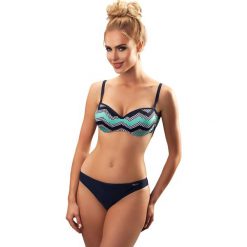 Bez Kategorii: Bikini w kolorze granatowo-biało-miętowym
