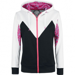 Spider-Man Spider Gwen Bluza z kapturem rozpinana damska wielokolorowy. Czarne bluzy rozpinane damskie SPIDER-MAN, l, z aplikacjami, z materiału, z kapturem. Za 244,90 zł.