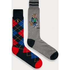 Polo Ralph Lauren - Skarpetki (2-pack). Skarpetki męskie Polo Ralph Lauren, bez wzorów, z elastanu. W wyprzedaży za 99,90 zł.