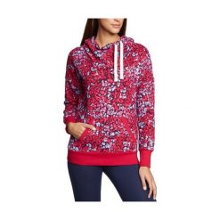 Puma Zabawna graficzna bluza z kapturem - polar, cerise-allover | XS. Czerwone bluzy damskie Puma, xs, bez wzorów, z polaru, bez rękawów, z kapturem. W wyprzedaży za 170,13 zł.