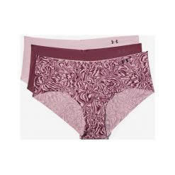 Under Armour 3-pack Spodenki Różowy. Różowe figi damskie Under Armour, l, bez wzorów, z elastanu. Za 119,95 zł.