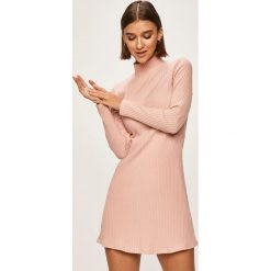 Tally Weijl - Sukienka. Szare sukienki damskie TALLY WEIJL, na co dzień, s, bez wzorów, z bawełny, casualowe, z golfem, z długim rękawem, długie, mini, rozkloszowane. W wyprzedaży za 79,90 zł.