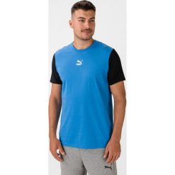 Puma Tailored for Sport Koszulka Niebieski. Niebieskie podkoszulki męskie Puma, s, z nadrukiem, z bawełny, z krótkim rękawem. Za 137,95 zł.
