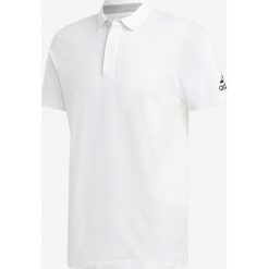 Adidas Performance Must Haves Plain Polo Koszulka Biały. Białe podkoszulki męskie adidas Performance, s, bez wzorów, z bawełny, bez rękawów. Za 154,95 zł.