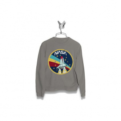 Bluza NASA Rakieta Męska. Czarne bluzy męskie marki Failfake, s. Za 160,00 zł.