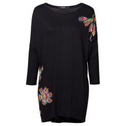 Desigual Damska Tunika Ts Nai, L, Czarna. Czarne bluzki damskie marki Desigual, l, z długim rękawem. Za 299,00 zł.
