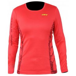Topy sportowe damskie: One Way Koszulka Sportowa Stringer Wo L/S Shirt Pink S