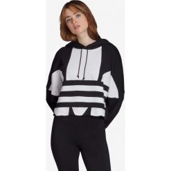 Adidas Originals Bluza Czarny. Czarne bluzy damskie adidas Originals, bez wzorów, z bawełny, bez rękawów, bez kaptura. Za 240,95 zł.