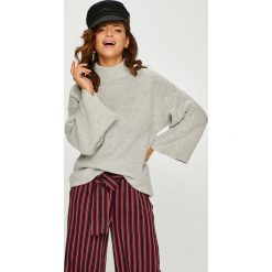 Answear - Sweter Watch Me. Szare swetry klasyczne damskie marki ANSWEAR, l, z dzianiny. W wyprzedaży za 39,90 zł.