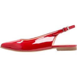 Baleriny damskie: Brenda Zaro LUNA Baleriny charol rojo todo