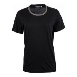 Mustang T-Shirt Damski M Czarny. Czarne koszulki damskie marki Mustang, na co dzień, m, z aplikacjami, z materiału, z okrągłym kołnierzem, z krótkim rękawem. W wyprzedaży za 95,00 zł.