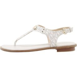 Chodaki damskie: MICHAEL Michael Kors PLATE THONG Japonki vanilla