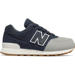New Balance GC574BUB. Szare buciki niemowlęce marki New Balance, z materiału. W wyprzedaży za 149,99 zł.