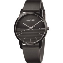 Calvin Klein City Zegarek Czarny. Czarne zegarki męskie Calvin Klein, ze stali. Za 1239,95 zł.