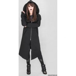 Płaszcz czarny EXPRES unisex. Czarne płaszcze damskie marki Pakamera, z dzianiny. Za 320,00 zł.