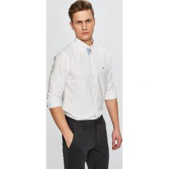 Tommy Hilfiger - Koszula. Białe koszule męskie TOMMY HILFIGER, s, bez wzorów, z bawełny, casualowe, button down, z długim rękawem. W wyprzedaży za 319,90 zł.