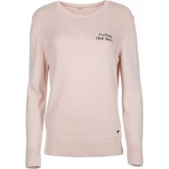 Mustang sweter damski Embro S różowy. Różowe swetry damskie Mustang, s, bez wzorów, bez rękawów, bez kaptura. W wyprzedaży za 169,00 zł.