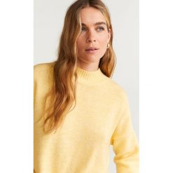 Mango - Sweter Spongy. Różowe swetry damskie Mango, m, bez wzorów, z poliesteru, bez rękawów, bez kaptura. W wyprzedaży za 59,90 zł.