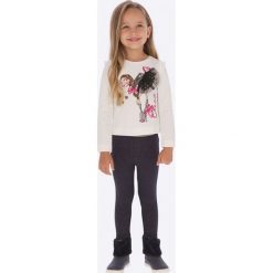 Mayoral - Legginsy dziecięce 92 - 134 cm. Niebieskie spodnie dziewczęce Mayoral, l, bez wzorów, z elastanu. Za 69,90 zł.
