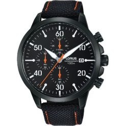 Zegarek Lorus Męski RM347EX9 Chronograf czarny. Czarne zegarki męskie marki Lorus. Za 413,00 zł.
