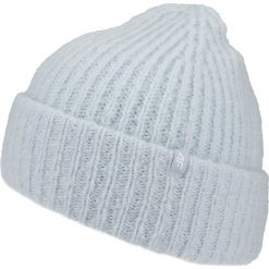 Czapka damska CAD251 - jasny niebieski. Niebieskie czapki damskie 4f, bez wzorów, z wełny. W wyprzedaży za 19,99 zł.
