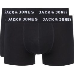 Jack & Jones 2-pack Bokserki Czarny. Czarne bokserki męskie Jack & Jones, bez wzorów, z elastanu. Za 64,95 zł.
