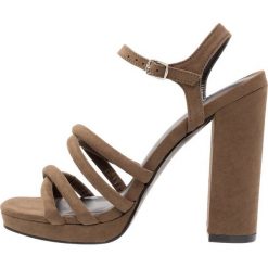 Sandały damskie: New Look REGINA Sandały na obcasie dark khaki