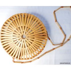 Torebka Bamboo. Torebki klasyczne damskie Pakamera, bez wzorów, na ramię, bez dodatków. Za 207,00 zł.