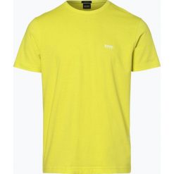 T-shirty męskie: BOSS Athleisure – T-shirt męski – Tee, żółty