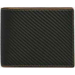 VIP COLLECTION - Portfel skórzany. Czarne portfele męskie marki VIP COLLECTION, bez wzorów, ze skóry. W wyprzedaży za 149,90 zł.
