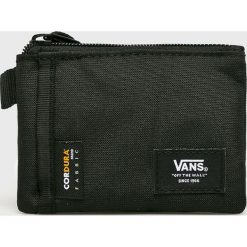Vans - Portfel. Czarne portfele męskie Vans, bez wzorów, z poliesteru. W wyprzedaży za 69,90 zł.