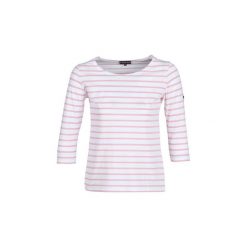 T-shirty z długim rękawem Armor Lux YAYAROULE. Białe t-shirty damskie Armor lux, s, bez wzorów, bez kołnierzyka. Za 139,30 zł.