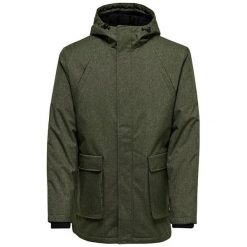 Only&Sons Męska Kurtka Frode Jacket Grape Leaf (Rozmiar M). Szare płaszcze męskie marki Only&Sons, m, bez wzorów, bez kaptura. W wyprzedaży za 231,00 zł.