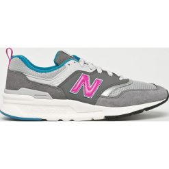 New Balance - Buty CM997HAH. Szare sneakersy męskie New Balance, ze skóry, bez zapięcia. W wyprzedaży za 239,90 zł.