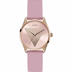 Guess Mini Imprint W1227L4. Różowe zegarki damskie Guess. W wyprzedaży za 338,00 zł.