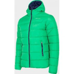 Kurtka puchowa męska KUM702 - zielony - Outhorn. Zielone kurtki męskie m, z poliesteru. Za 149,99 zł.