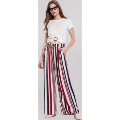 Czerwone Spodnie Carry On. Czerwone spodnie damskie other, m, z tkaniny. Za 59,99 zł.
