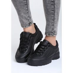 Czarne Sneakersy Back To Us. Czarne sneakersy damskie vices, z materiału. Za 89,99 zł.