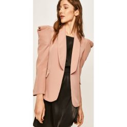 Answear - Marynarka. Różowe kamizelki damskie ANSWEAR, s, bez wzorów, z elastanu. Za 149,90 zł.