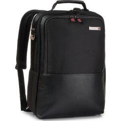 Plecak SAMSONITE - 123571-1041-1CNU Black 1041. Czarne torby męskie skórzane Samsonite, bez wzorów, z materiału. Za 649,00 zł.