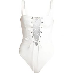 Body i gorsety: For Love & Lemons POPPY CORSET BODYSUIT Body ivory