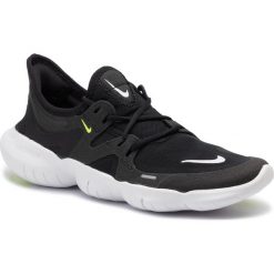Buty NIKE - Free Rn 5.0 AQ1316 003 Black/White/Anthracite/Volt. Czarne buty sportowe damskie Nike, bez wzorów, z tworzywa sztucznego, sportowe, do biegania. W wyprzedaży za 329,00 zł.
