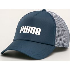 Puma - Czapka. Niebieskie czapki męskie Puma, bez wzorów, z poliesteru. W wyprzedaży za 69,90 zł.